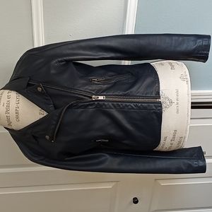 Anthropologie jacket size small- Navy blue